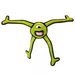 VIP Products LLC Tuffy Alien Ball Dog Toys