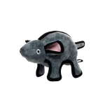VIP Products LLC Tuffy Barnyard Mouse Gray Dog Toys