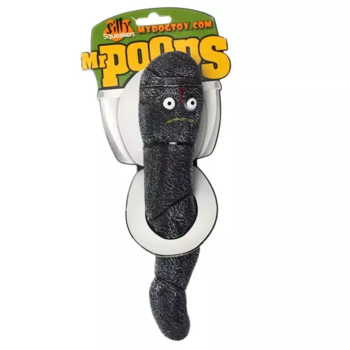 VIP Products LLC Silly Squeaker MrPoops Dog Toys