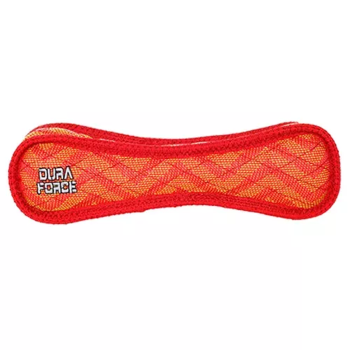 VIP Products LLC DuraForce Bone ZigZag Red-Red Dog Toys