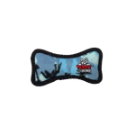 VIP Products LLC Tuffy Jr Bone Camo Blue Dog Toys
