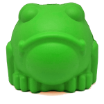 SodaPup MKB Bull Frog Durable Rubber Chew Toy & Treat Dispenser Dog Toys