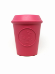 SodaPup Coffee Cup Durable Rubber Chew Toy and Treat Dispenser Dog Toys