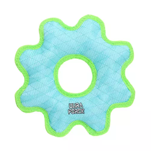 VIP Products LLC DuraForce Med Gear Ring Tiger Dog Toys