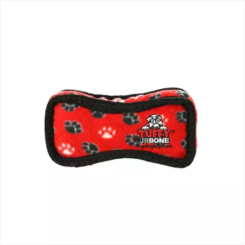 VIP Products LLC Tuffy Jr Bone2 Red Paw Dog Toys