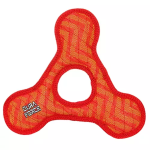 VIP Products LLC DuraForce TriangleRing ZigZag Red-Red Dog Toys