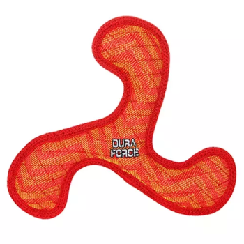 VIP Products LLC DuraForce Boomerang ZigZag Red-Red Dog Toys