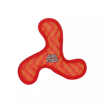 VIP Products LLC DuraForce Jr Boomerang ZigZag Red-Red Dog Toys