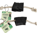 Rozie's Pet Supply WATER BUFFALO HORN ROPE TUG TOY-100% Cotton Rope 14"