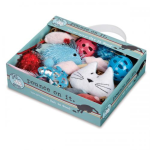Pet Edge Cat is Good Pounce on It 12-Piece Gift Packs Cat Toys