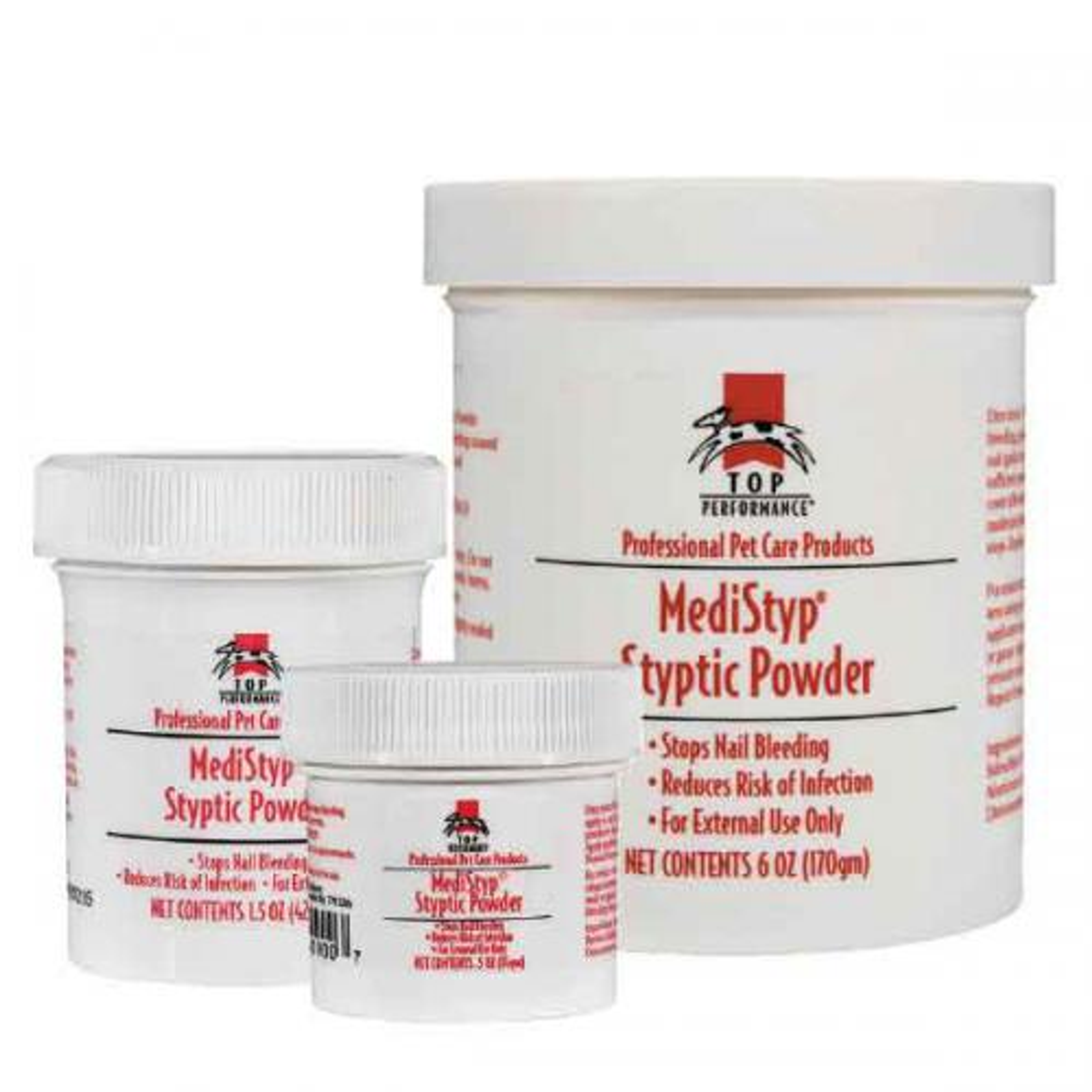 Pet Edge Top Performance MediStyp Powder with Benzocaine 6oz Grooming Supplies
