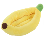 Silicute DBA H&E Global Sourcing Inc. Small Banana Shaped Dog Bed Dog Beds