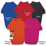 Pet Edge Zack & Zoey Basic Tee Dog Clothes
