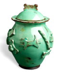 Carmel Ceramica Dog Treat Jar Treat Jars