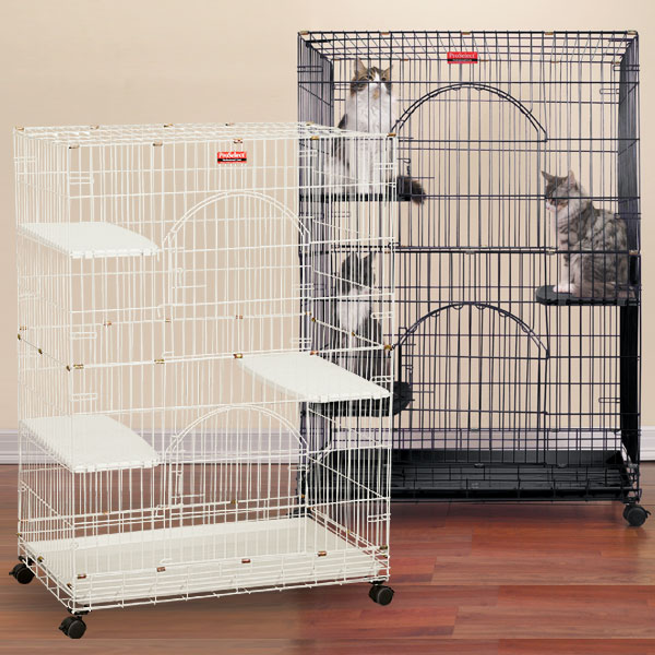 Pet Edge ProSelect Foldable Cat Cage Cat Cages