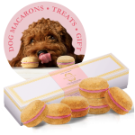 Bonne et Filou Dog Macarons - Box of 6 (Available in 12 Flavors) Dog Treats