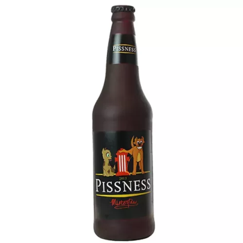 VIP Products LLC Silly Squeaker Beer Bottle Pissness Dog Toys