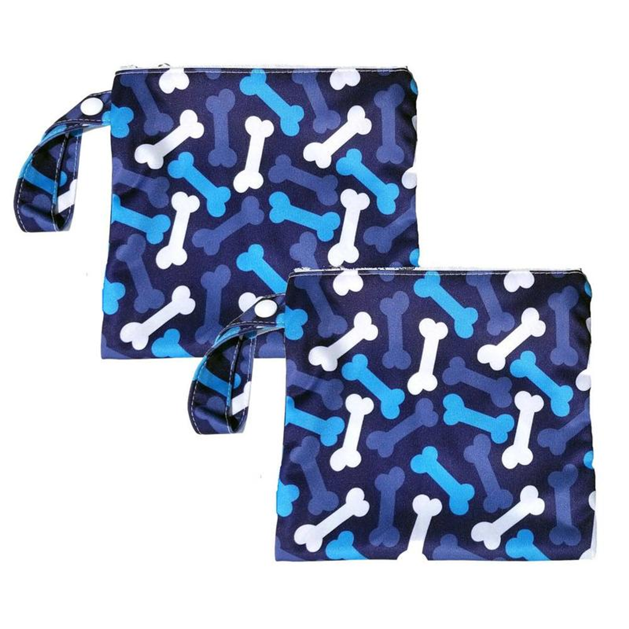 Yucky Puppy Blue Bone Yucky Puppy Dog Poop Bag Holders- Standard Size Waste Bags & Cans