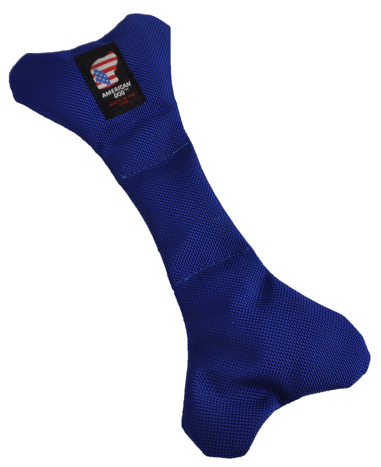 American Dog Bad To Da Bone Dog Toy - Small - Blue Dog Toys