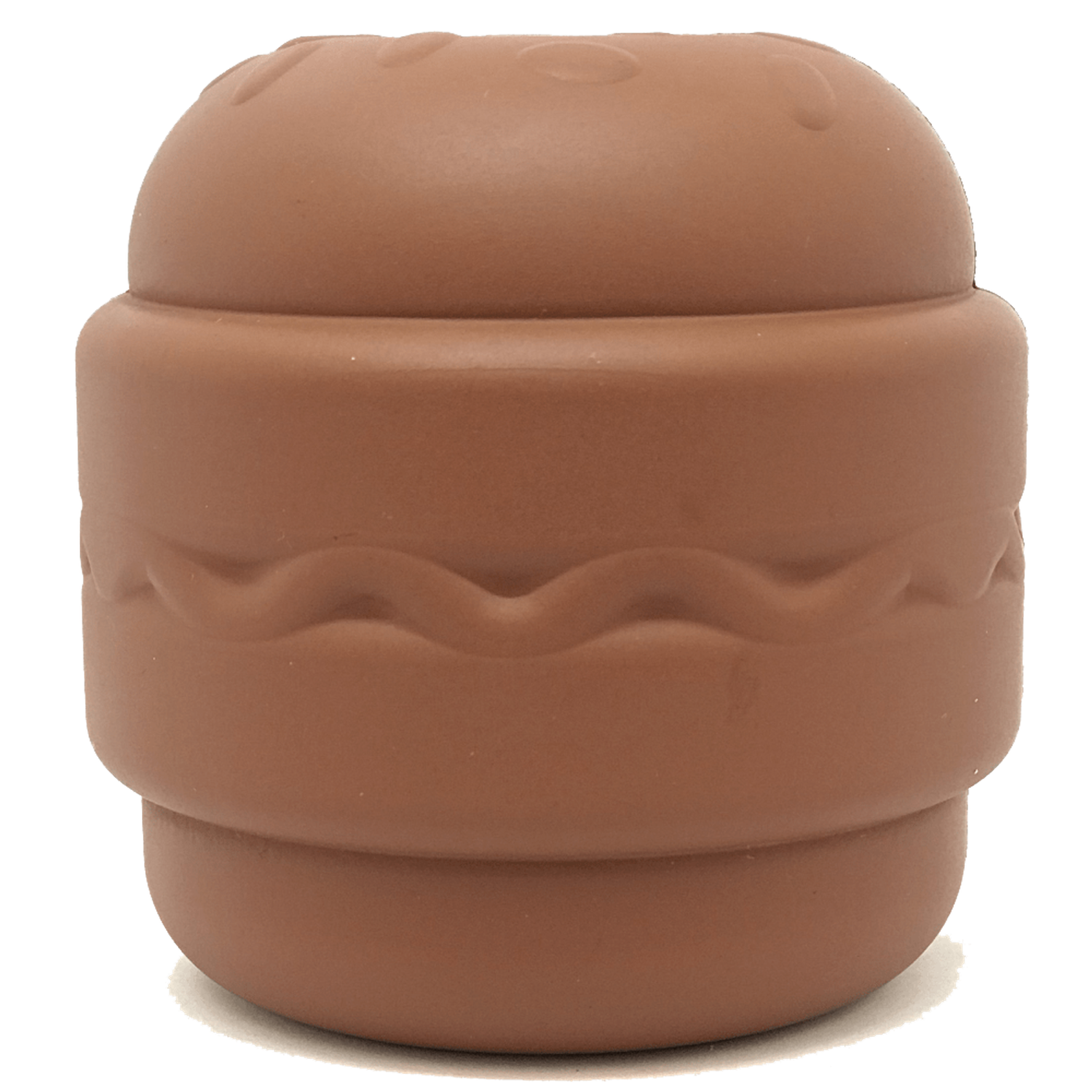 SodaPup SP Hamburger Durable Rubber Chew Toy & Treat Dispenser Dog Toys