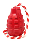 SodaPup USA-K9 Grenade Durable Rubber Chew Toy