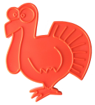 SodaPup MKB Turkey  Ultra Durable Nylon Dog Chew Toy for Aggressive Chewers Dog Toys