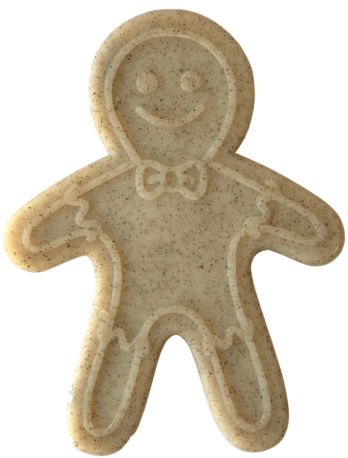 SodaPup SP Gingerbread Man Ultra Durable Nylon Dog Chew Toy for Aggressive Chewers Dog Toys