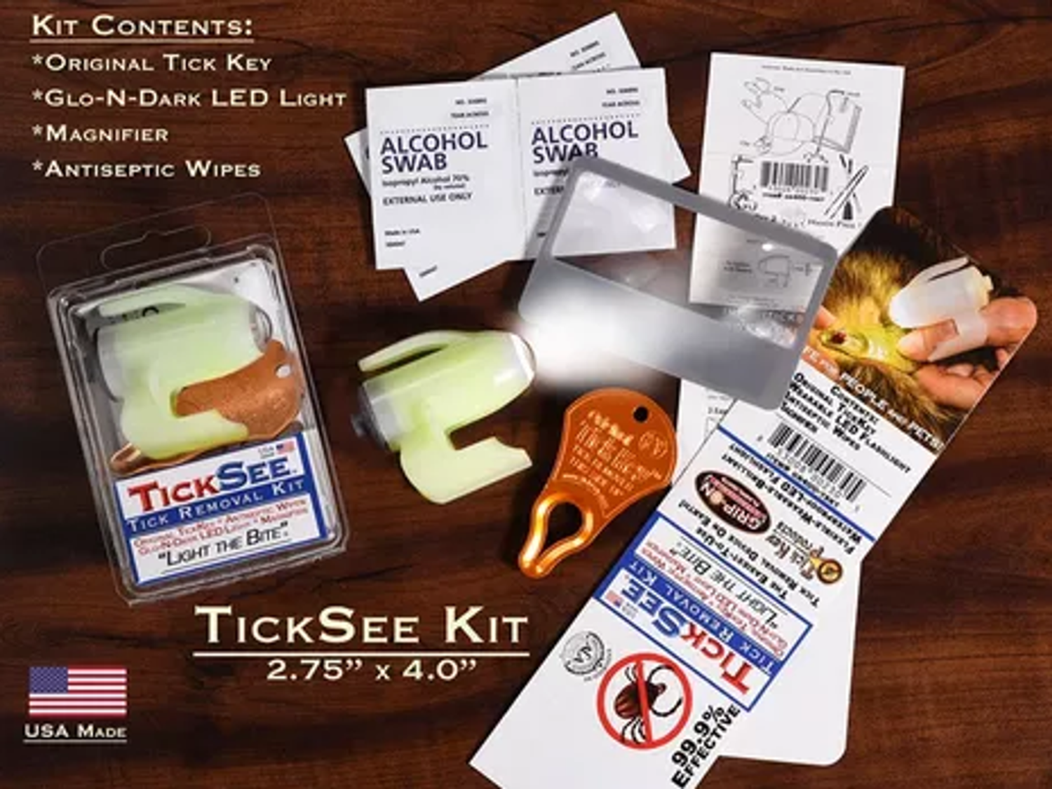 Tipsee Light Co. TickSee Tick Removal Kit Flea & Tick