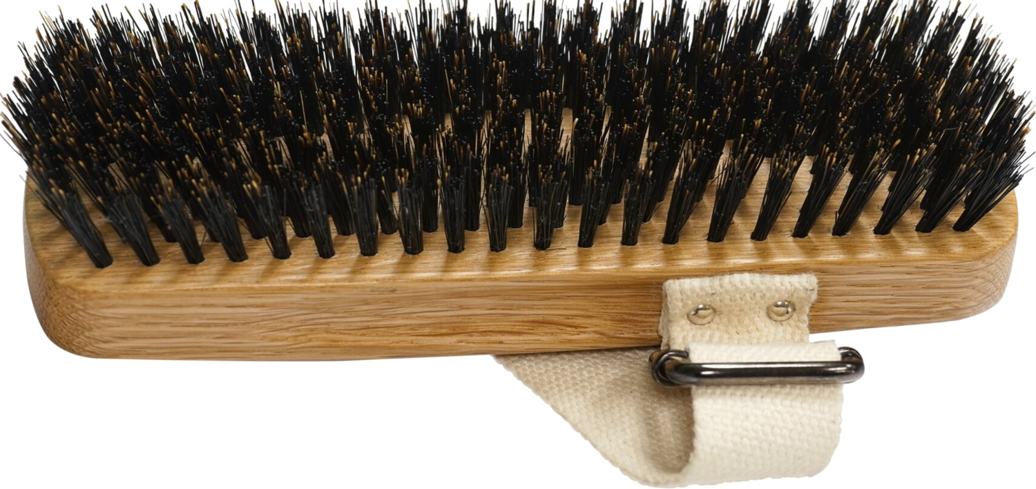 Bass Brushes Bass Brushes- Shine & Condition Equine Brush Oval Grooming Supplies