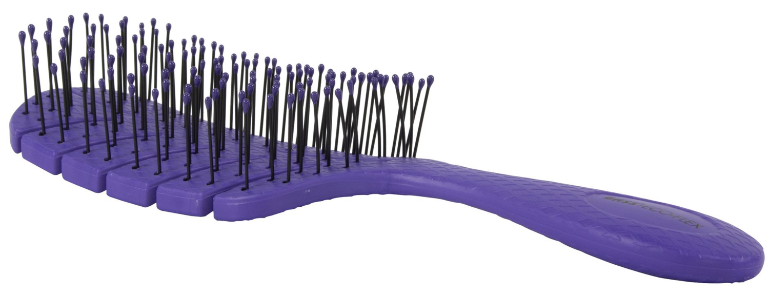 Bass Brushes Bass Brushes- The BIO-FLEX  Detangling Hair Brush Leaf Shape Grooming Supplies