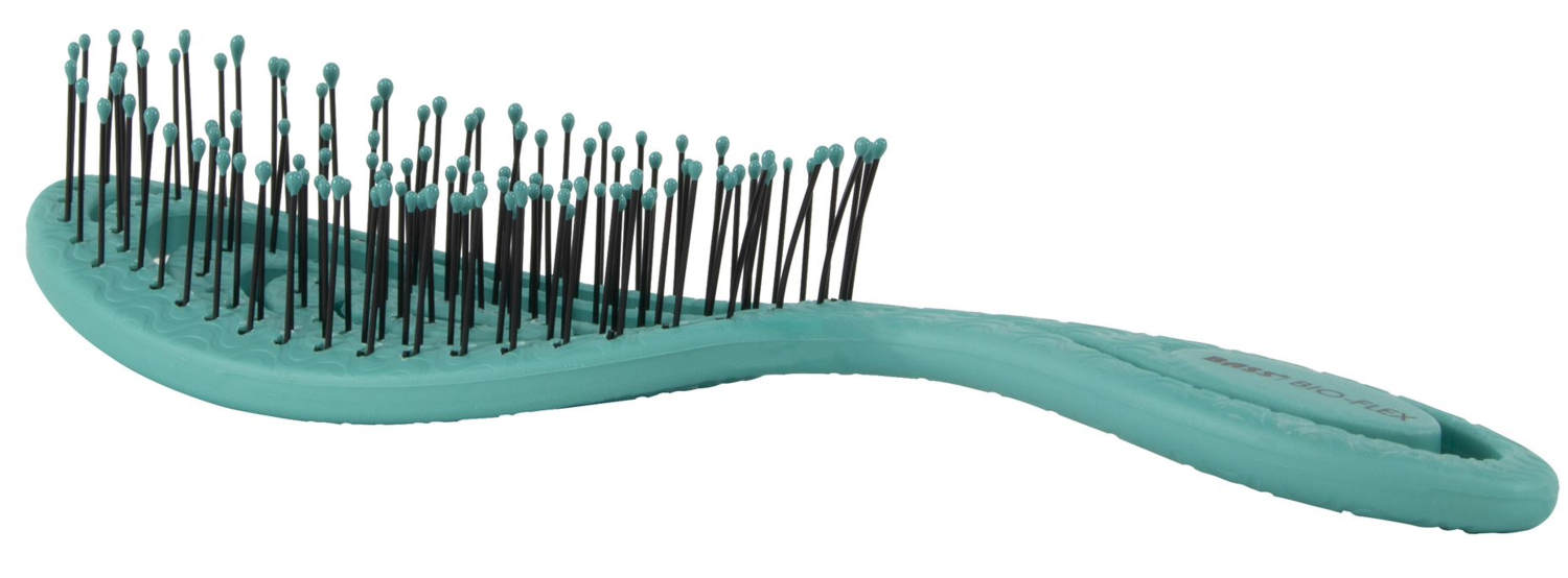 Bass Brushes Bass Brushes- The BIO-FLEX Swirl Detangling Pet Brush Swirl Shape Grooming Supplies