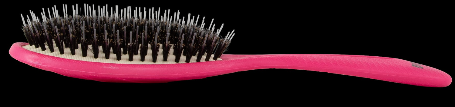 Bass Brushes Bass Brushes- The BIO-FLEX Shine Shine & Condition Hair Brush Oval Shape Grooming Supplies