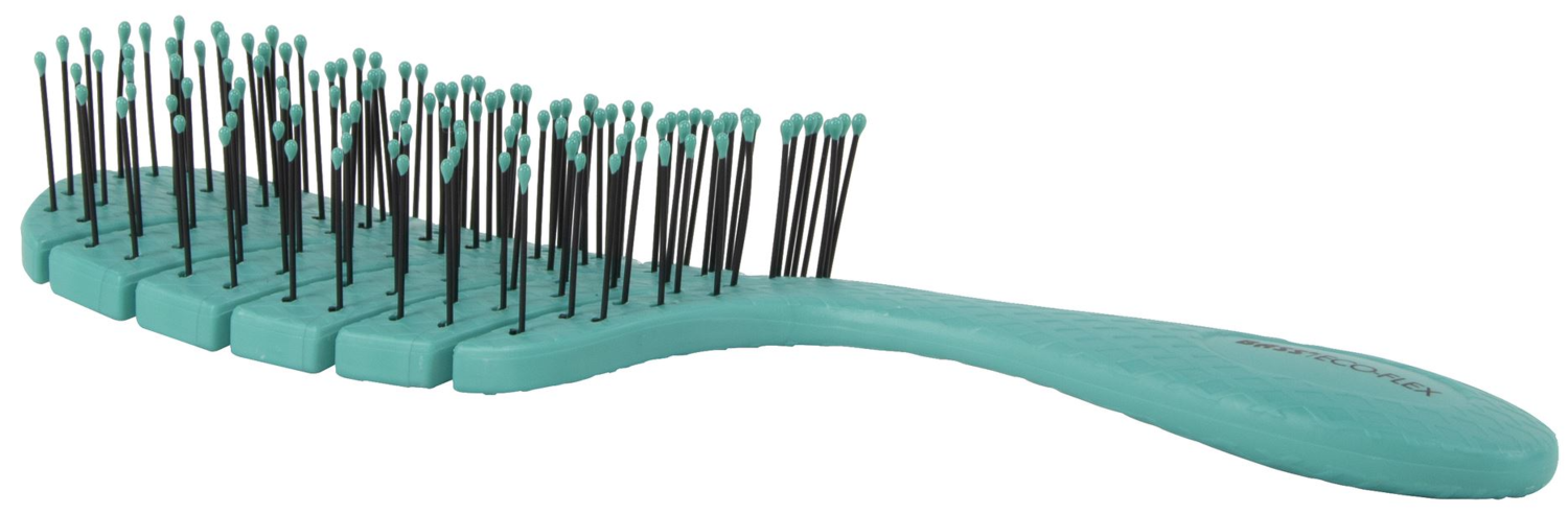 Bass Brushes Bass Brushes- The BIO-FLEX  Detangling Pet Brush Leaf Shape Grooming Supplies
