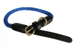 Alvalley LLC Rope and Leather Collar with Buckle (20 in) Dog Collars