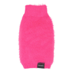 Louis Barx Fluffy Knit Sweater - "Feather-ly Ever After" Dog Clothes