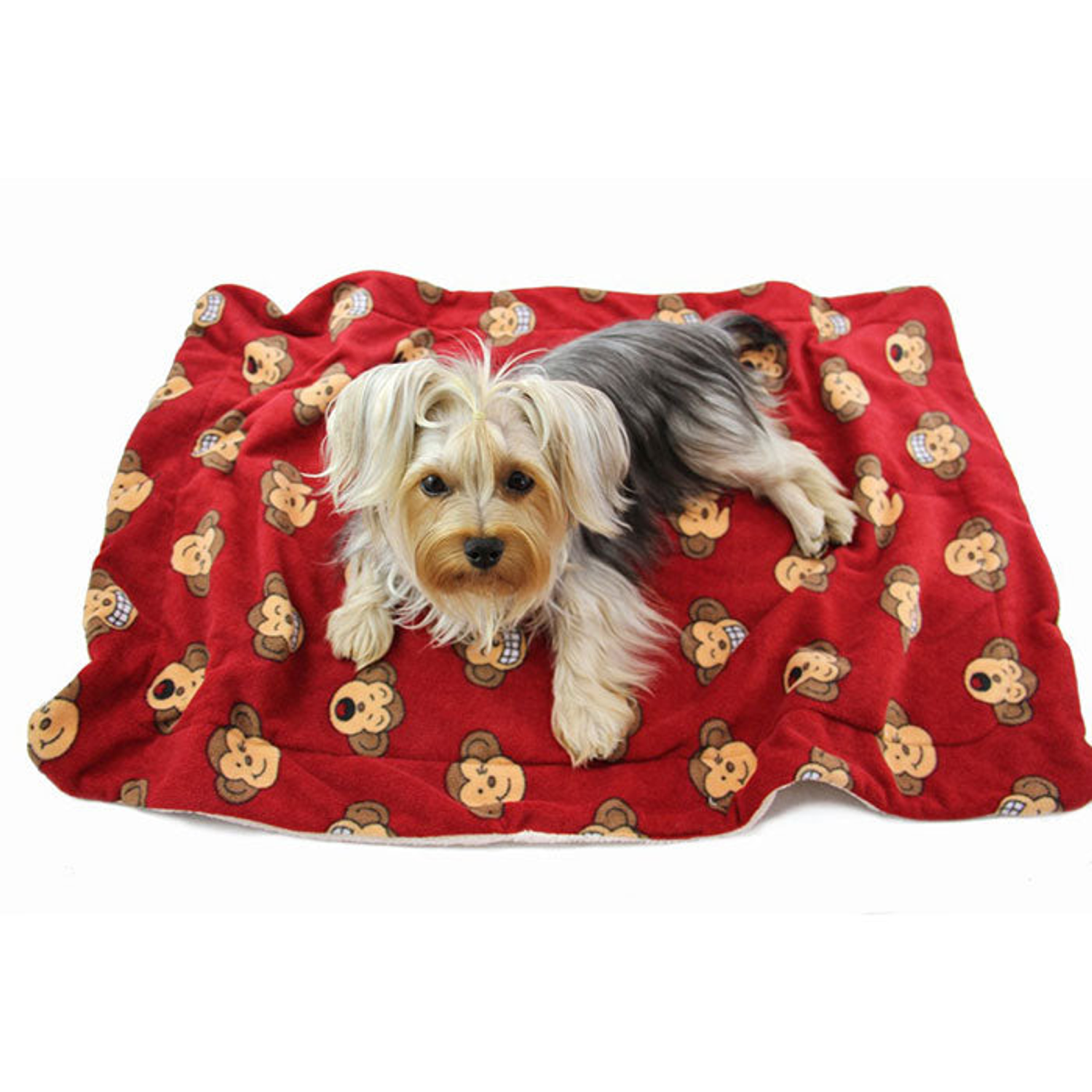 Klippo Pet Inc Silly Monkey Ultra-Plush Blanket Dog Clothes