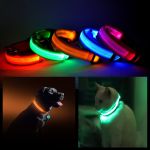 Vista Shops LED PET Safety Halo Style Collar Dog Collars