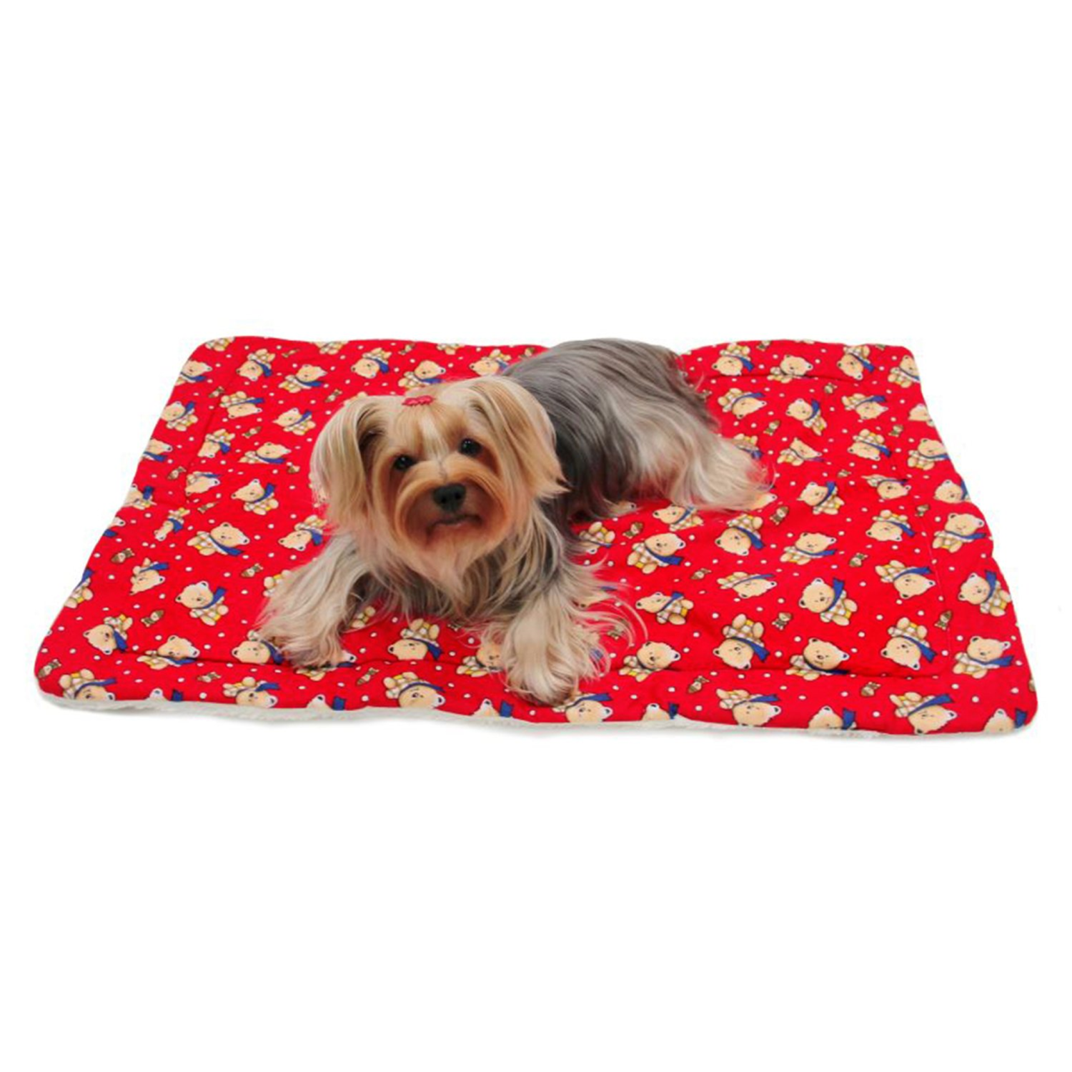 Klippo Pet Inc Winter Bear Flannel/Ultra-Plush Blanket Blankets