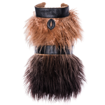 PoisePup Mink Faux-Fur Vest Dog Clothes