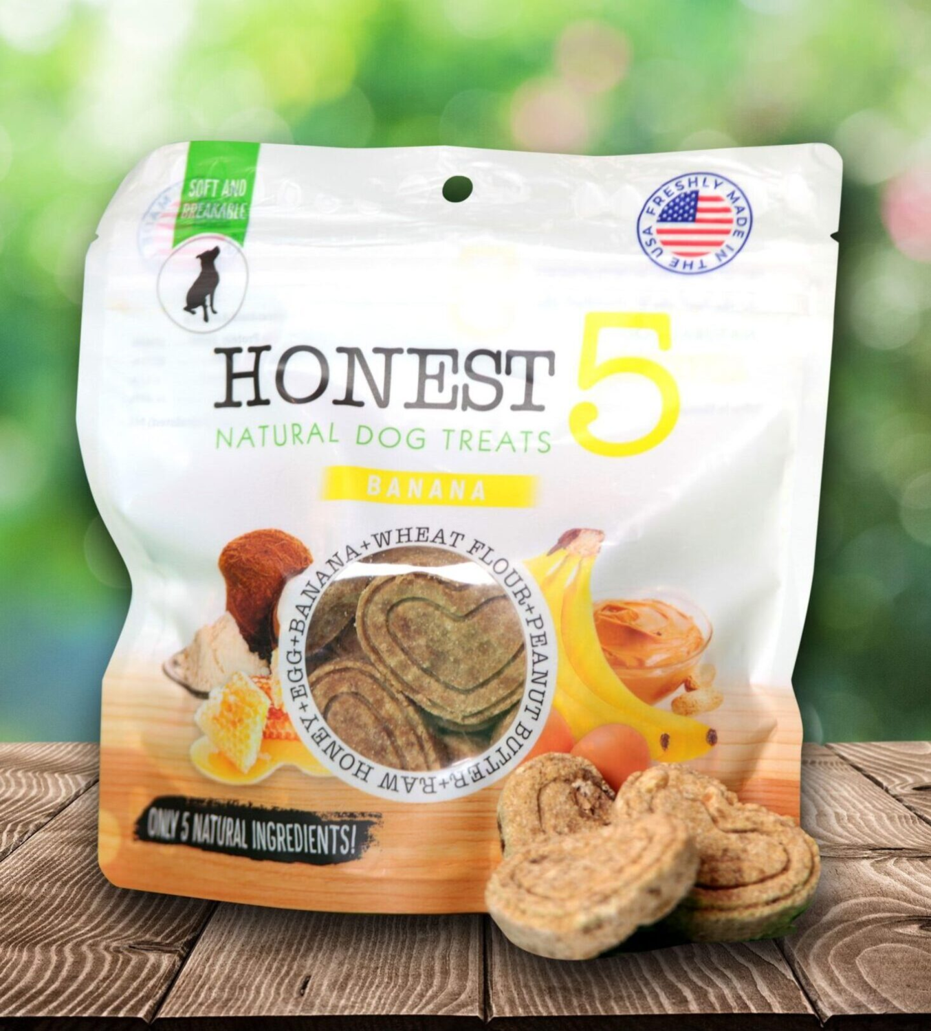 HONEST5 Natural Dog Treats Dog Treats