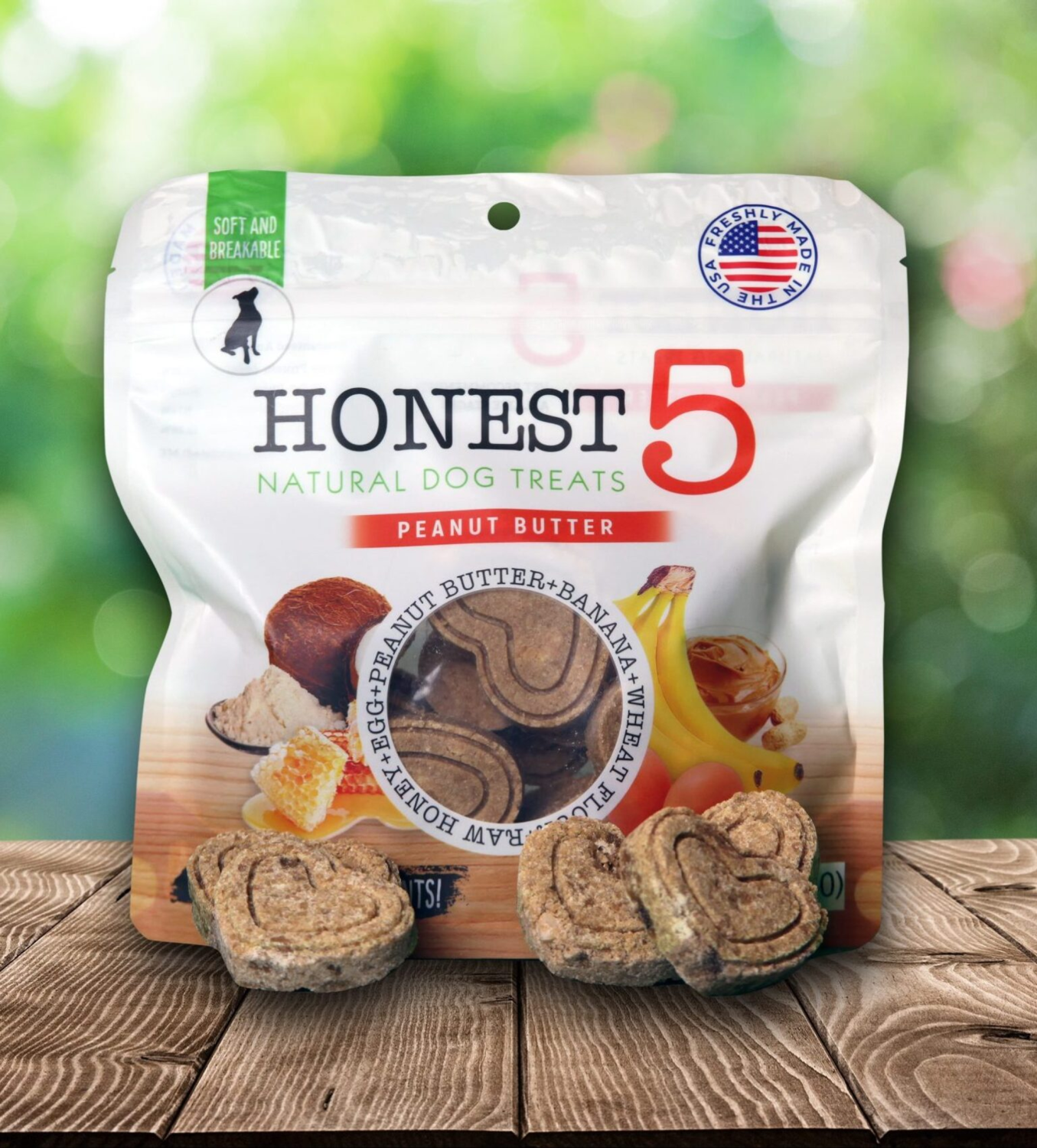 HONEST5 Natural Dog Treats Dog Treats