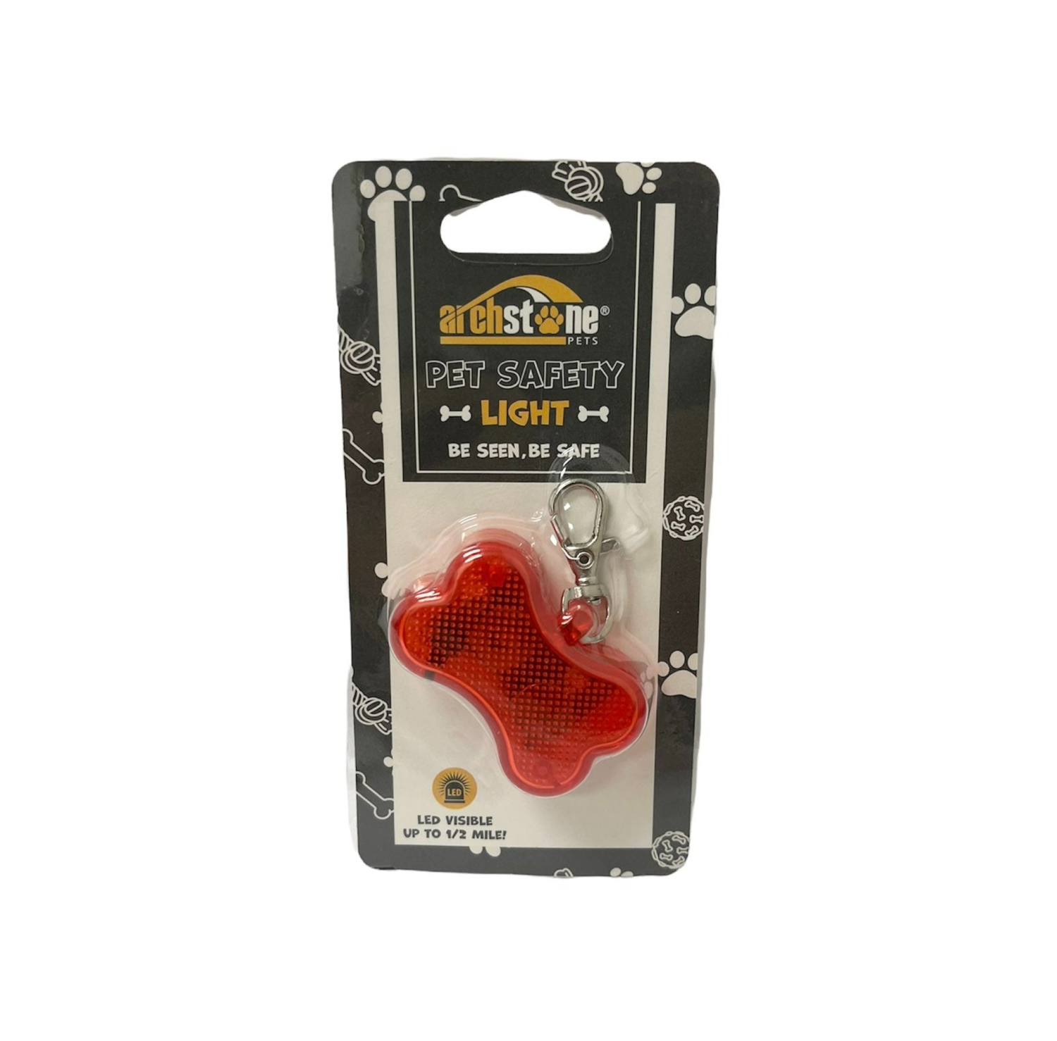 Next Products USA Collar Charms Next Products USA Pet Safety Light (Flashing Collar Accessory & Night Walking Attachment) Collar Charms