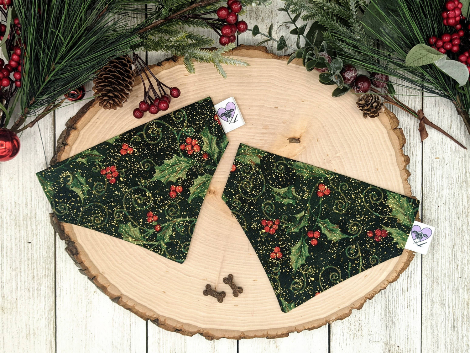 That's Sew LambMa Dog Bandana That's Sew LambMa Over-The-Collar Dog Bandana Dog Bandana