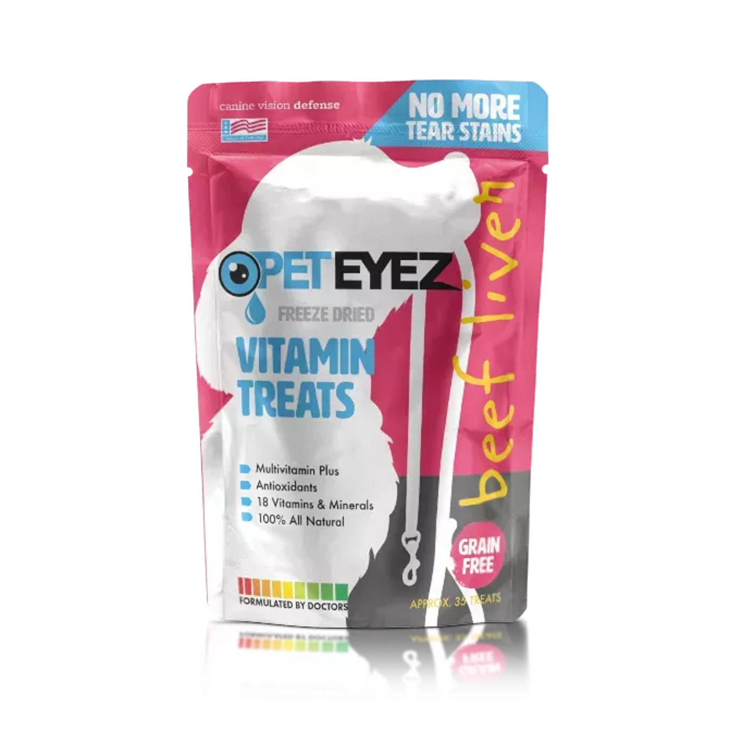 The Fit Organization LLC Pet Eyez Vitamin Treats - Beef Liver Vitamin Treats