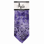 Pet Edge AR Tie-dye Bandana Purple Bandanas