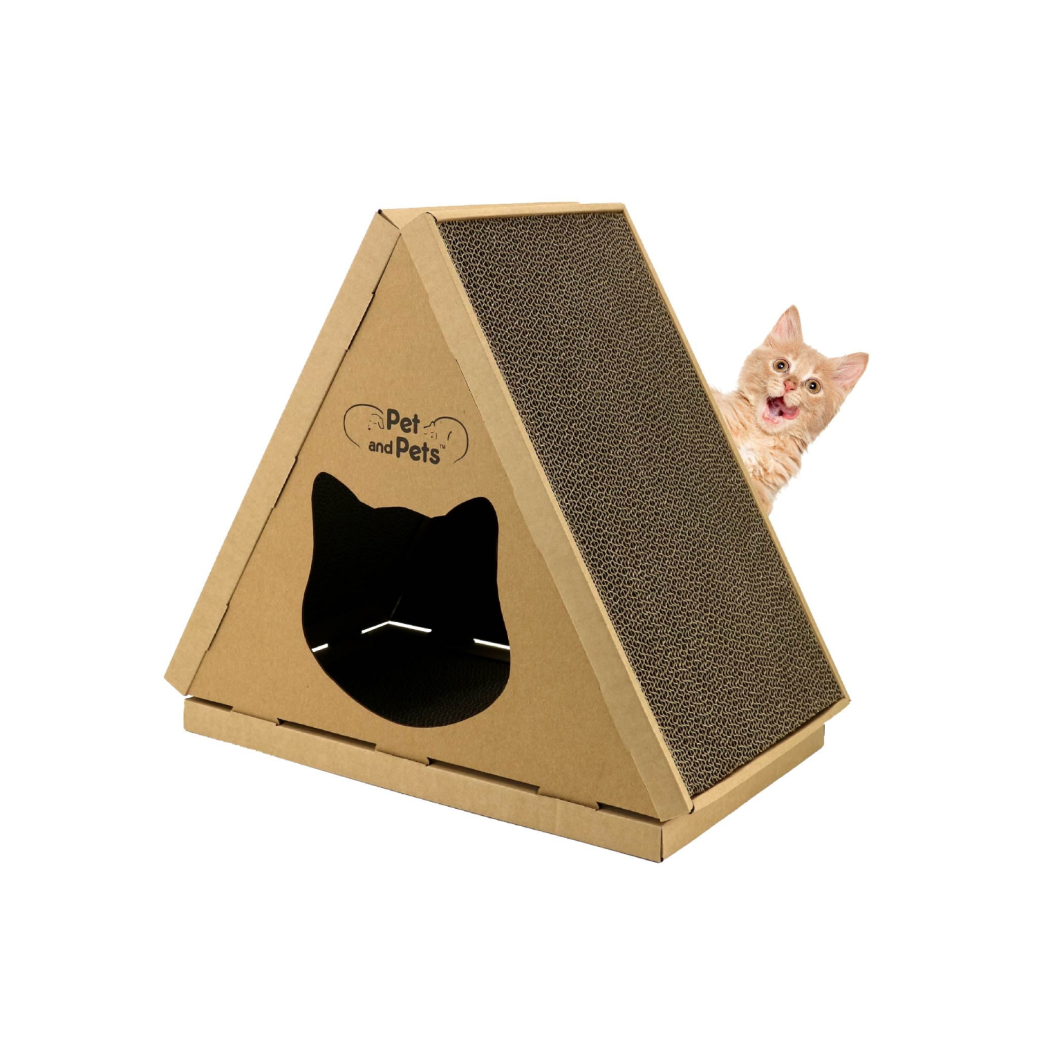 Petique Inc Tippy Peak Pet House Cat Houses