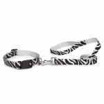 Pet Edge CC Animal Print Lead 6Ftx1In Zebra Leads