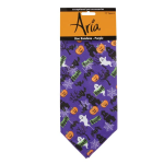 Pet Edge AR Boo Bandana Pur Halloween