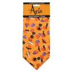 Pet Edge AR Spooky Bandana Org Halloween