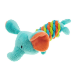 Pet Edge CHP Plush char w rope twist body Elephan Rope